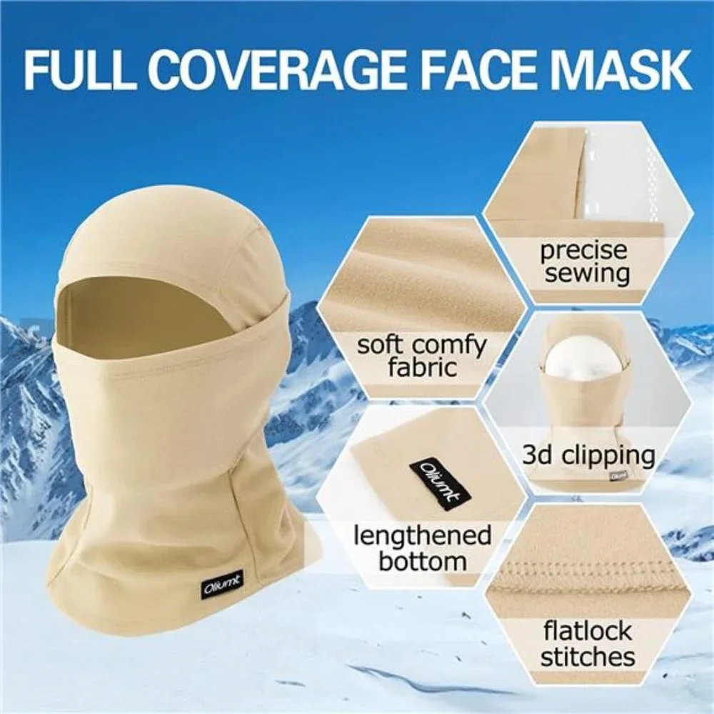 Women's Full Coverage Fleece Winter Face Mask